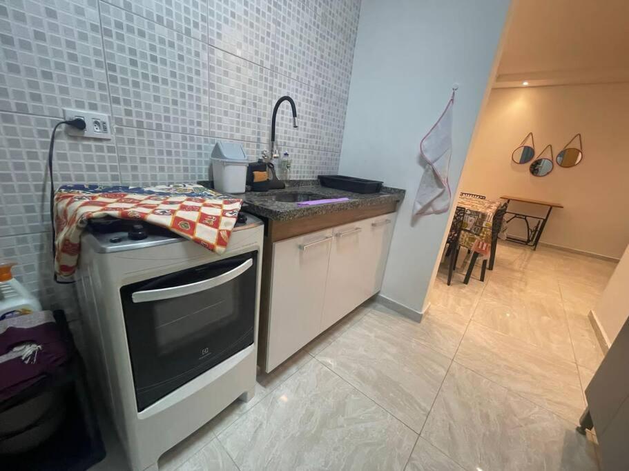 Apartamento Beira Mar - Praia Massaguacu カラグァタトゥバ エクステリア 写真